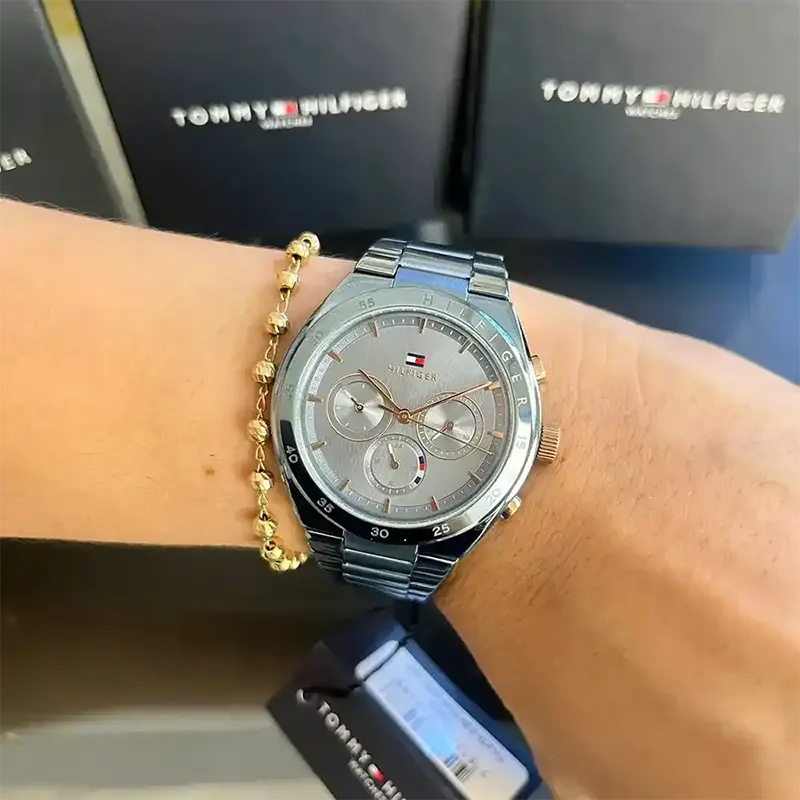 Tommy Hilfiger Carrie Blue Quartz Ladies Watch- 1782576